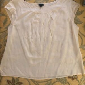 Talbots Soft Cream Blouse